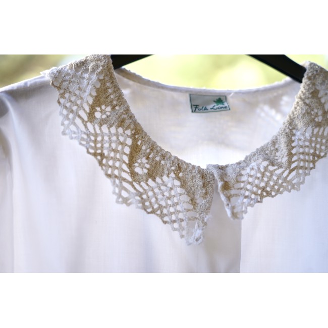 CAMICIA STILE TIROLESE  tg 48/50 it. Folk Line