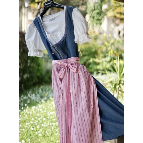 ABITO IN STILE TIROLESE tg. 48 it. Dirndl Heimatgwald
