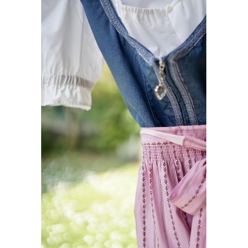 ABITO IN STILE TIROLESE tg. 48 it. Dirndl Heimatgwald 2