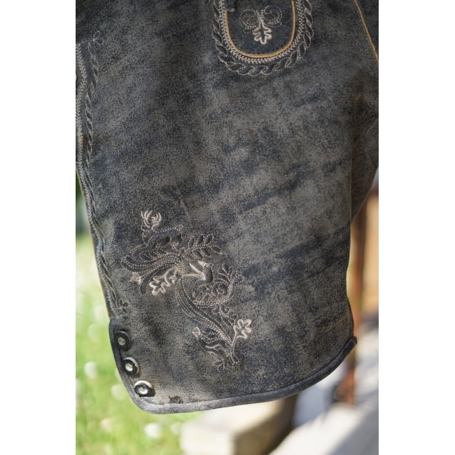 PANTALONI tg. 60 PELLE LEDERHOSEN TIROLESE