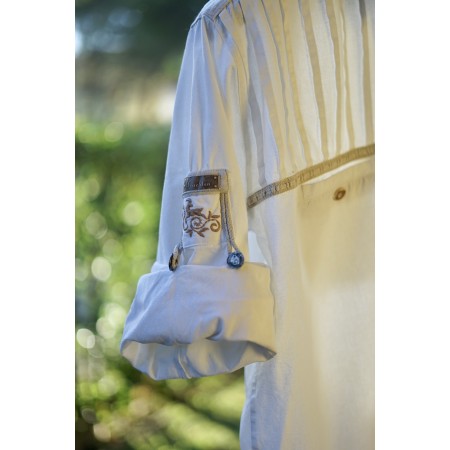 CAMICIA UOMO STILE TIROLESE  TG.41/42 Landhaus