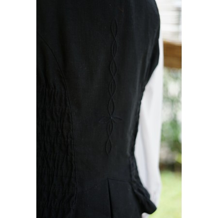 GILET CORPETTO NERO TIROLESE Tg 50 it Alpin