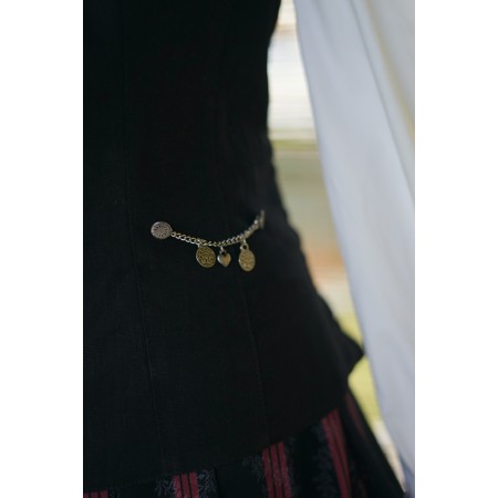 GILET CORPETTO NERO TIROLESE Tg 50 it Alpin