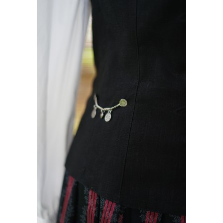 GILET CORPETTO NERO TIROLESE Tg 50 it Alpin