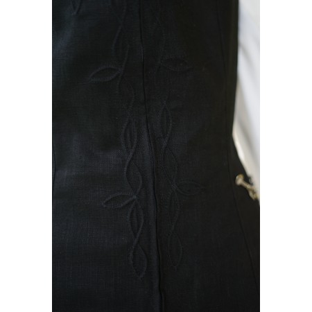GILET CORPETTO NERO TIROLESE Tg 50 it Alpin