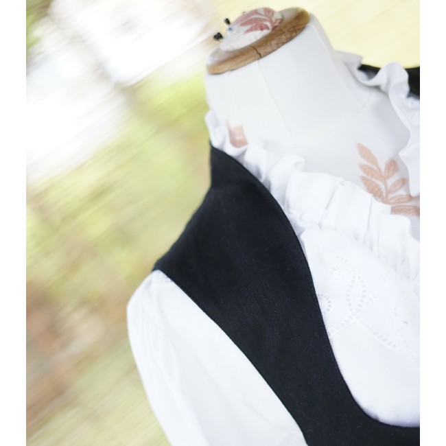 GILET CORPETTO NERO TIROLESE Tg 50 it Alpin