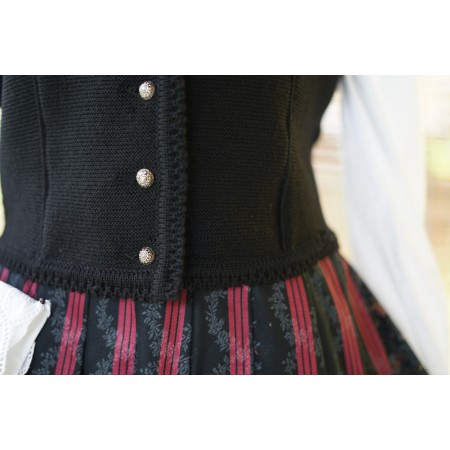 GILET IN STILE TIROLESE LANA tg. 50 it.  Alphorn