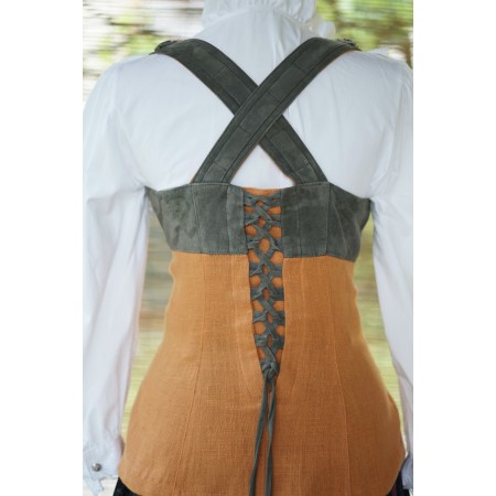 GILET CORPETTO STILE TIROLESE Tg 40 it Amann