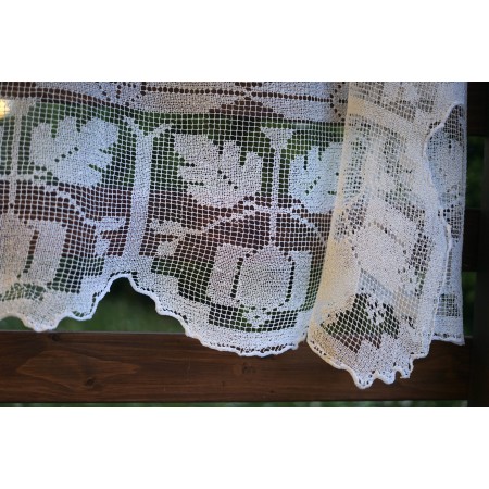ANTICA TOVAGLIA  IN FILET A RETE 240x220 cm ca.