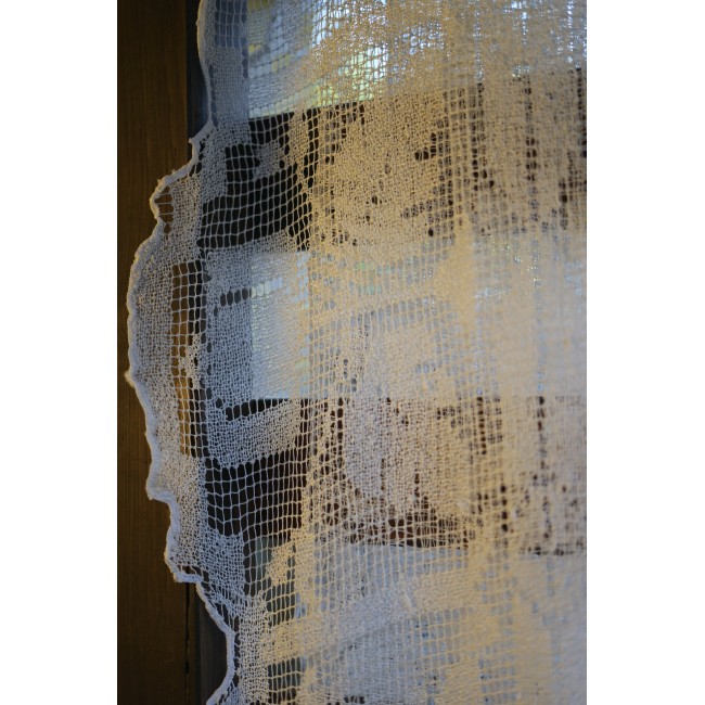 ANTICA TOVAGLIA  IN FILET A RETE 240x220 cm ca.