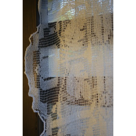 ANTICA TOVAGLIA  IN FILET A RETE 240x220 cm ca.