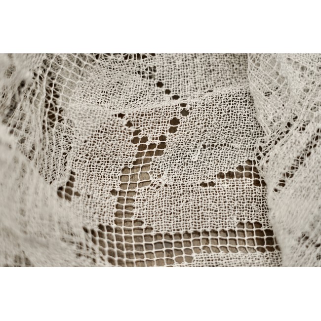 ANTICA TOVAGLIA  IN FILET A RETE 240x220 cm ca.
