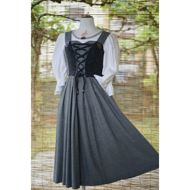 ABITO + CAMICIA  STILE TIROLESE  TG. 46/48 it....