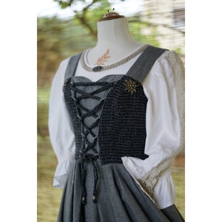 ABITO + CAMICIA  STILE TIROLESE  TG. 46/48 it. Country Line