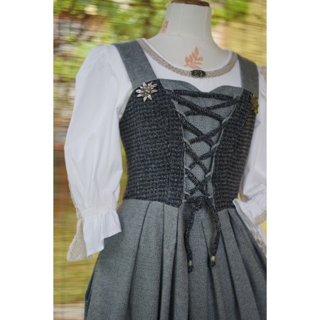 ABITO + CAMICIA  STILE TIROLESE  TG. 46/48 it. Country Line