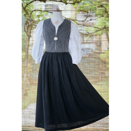 ABITO + CAMICIA  STILE TIROLESE  TG. 44 it. Berwin & Wolff