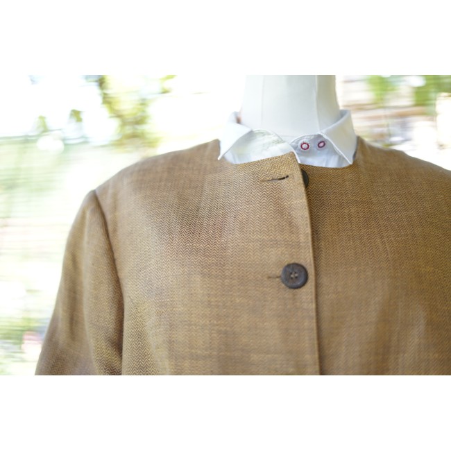 COMPLETO GIACCA  + GONNA LINO TIROLESE tg. 48...