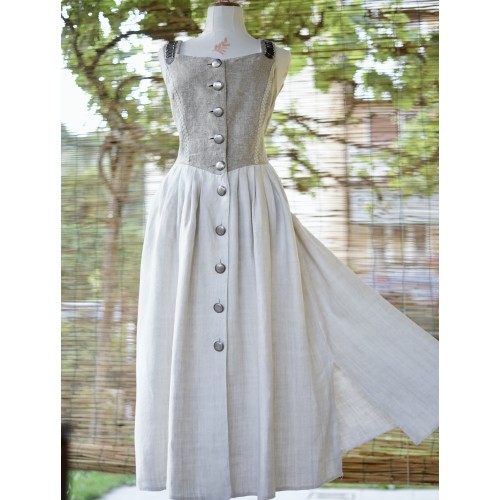ABITO STILE TIROLESE tg.46 it. Dirndl Landhaus Mode