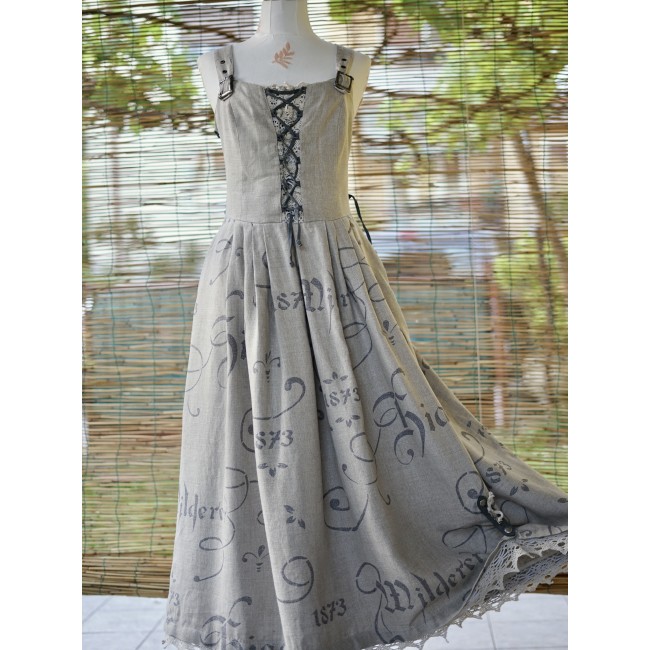 ABITO STILE TIROLESE tg.48 it. Dirndl Alphorn