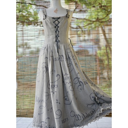 ABITO STILE TIROLESE tg.48 it. Dirndl Alphorn