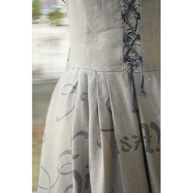 ABITO STILE TIROLESE tg.48 it. Dirndl Alphorn