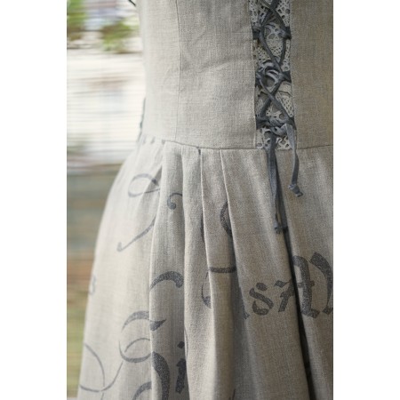 ABITO STILE TIROLESE tg.48 it. Dirndl Alphorn