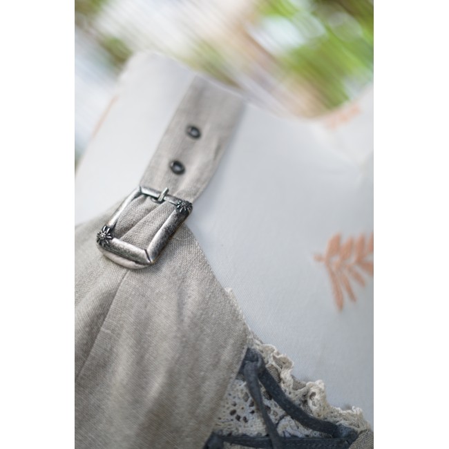 ABITO STILE TIROLESE tg.48 it. Dirndl Alphorn