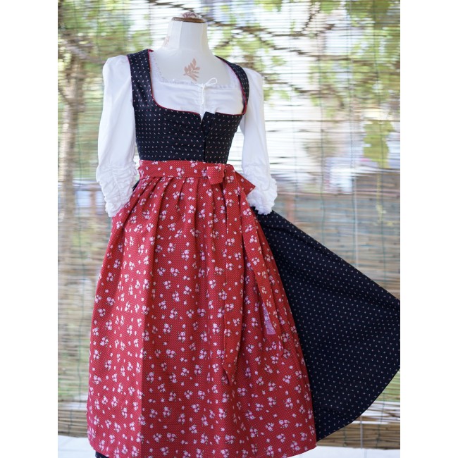 ABITO STILE TIROLESE tg. 34 it. Dirndl  Trachten
