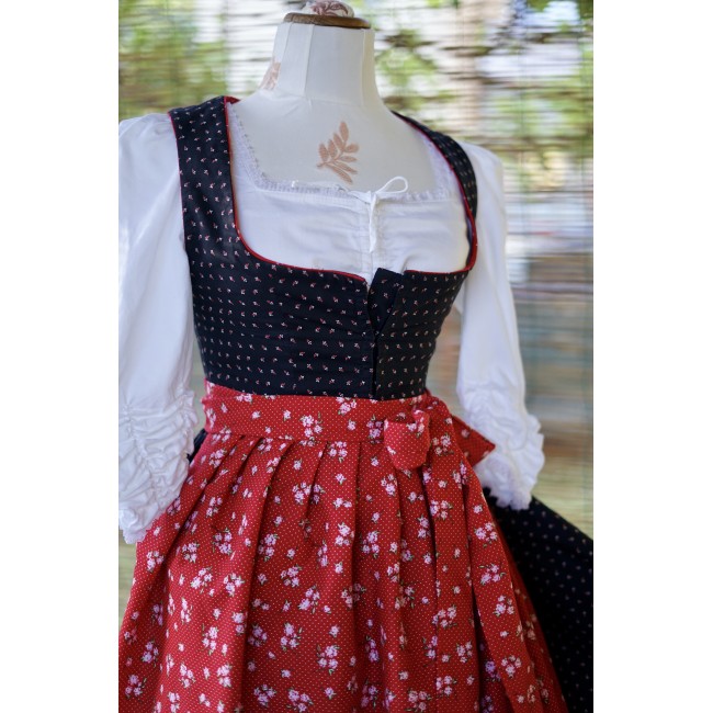 ABITO STILE TIROLESE tg. 34 it. Dirndl  Trachten