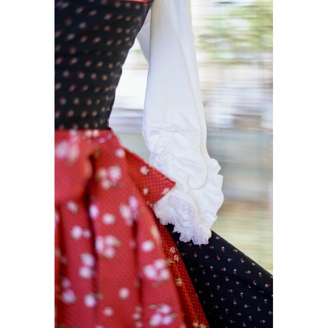 ABITO STILE TIROLESE tg. 34 it. Dirndl  Trachten