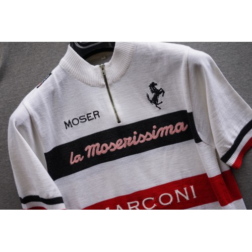 MAGLIA CICLISMO LANA ACRILICA Santini La Moserissima Marconi 2