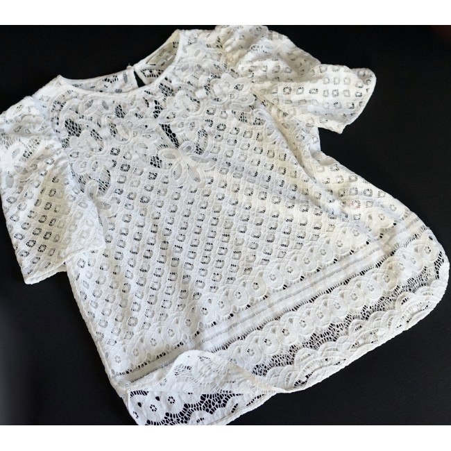 CAMICIA IN PIZZO  tg. 44/46 it. NEXT
