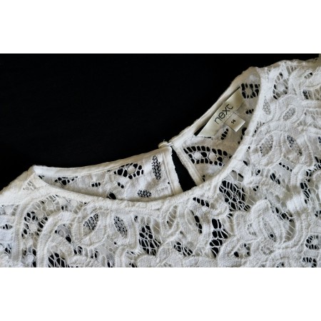 CAMICIA IN PIZZO  tg. 44/46 it. NEXT