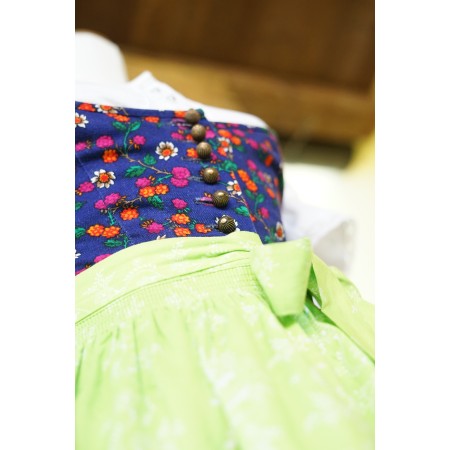 ABITO IN STILE TIROLESE tg. 34/36 it. Dirndl VINTAGE