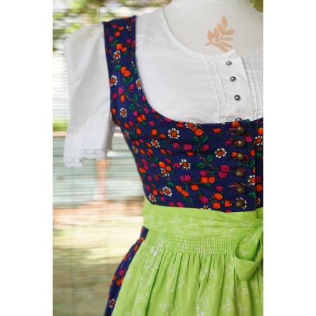 ABITO IN STILE TIROLESE tg. 34/36 it. Dirndl VINTAGE