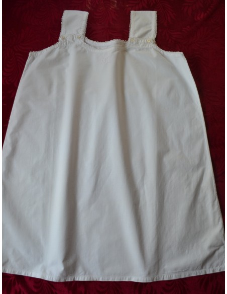  ANTICA CAMICIA DA NOTTE CON RICAMO 