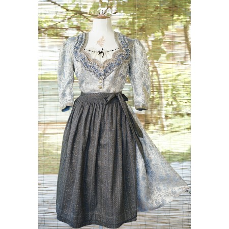 ABITO IN STILE TIROLESE tg. 42 it. Kochel - See Dirndl VINTAGE
