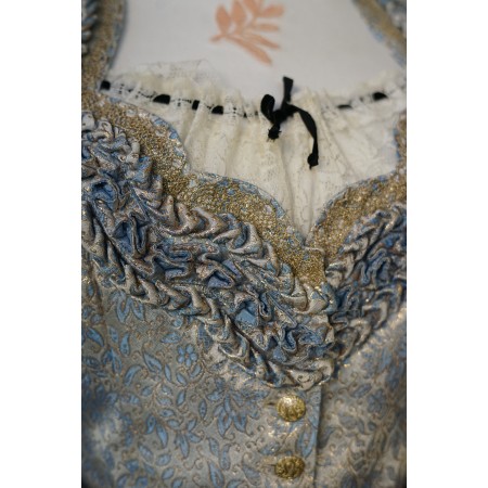ABITO IN STILE TIROLESE tg. 42 it. Kochel - See Dirndl VINTAGE