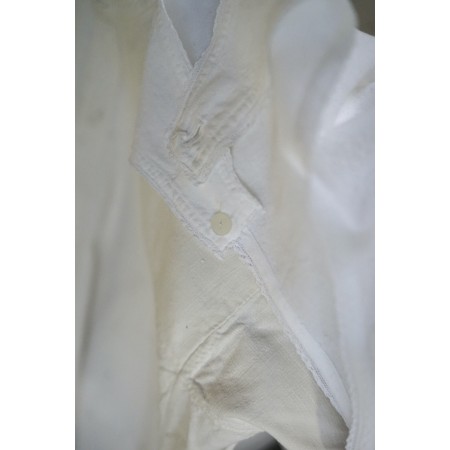 ANTICA  CAMICIA DA NOTTE RICAMATA A MANO