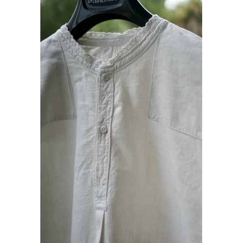 ANTICA CAMICIA DA NOTTE PER RAGAZZO  fine '800 2
