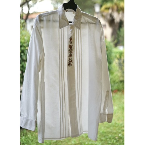 CAMICIA UOMO STILE TIROLESE  TG.40 Usar Trachten