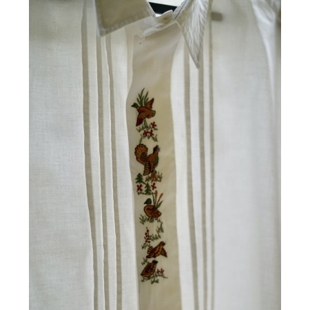 CAMICIA UOMO STILE TIROLESE  TG.40 Usar Trachten