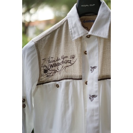 CAMICIA UOMO STILE TIROLESE  TG.S Landhaus