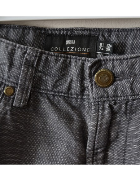 PANTALONI  UOMO tg.  81 32w / 74 29L Marks&Spencer