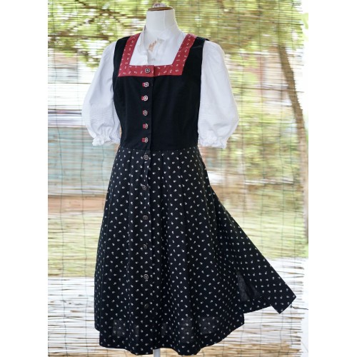 ABITO STILE TIROLESE tg. 48 it.   Siebenstein Dirndl... 2