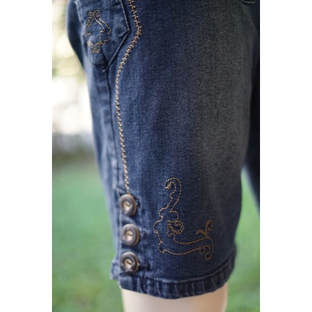 PANTALONCINI Tg.48/50 it. UOMO STILE TIROLESE JEANS