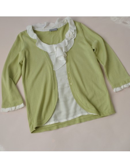 MAGLIA CON CAMICETTA "2 IN 1"  Tg.10/42 "Per Una"