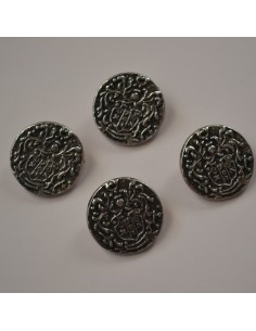 SET 4 BOTTONI  STILE TIROLESE diam.2,5cm