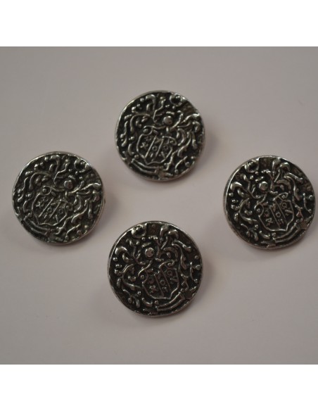 SET 4 BOTTONI  STILE TIROLESE diam.2,5cm