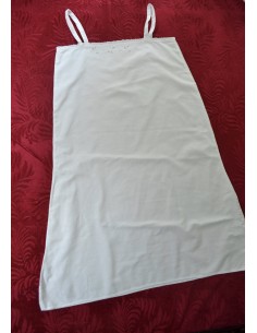 ANTICA CAMICIA DA NOTTE  RICAMATA A MANO